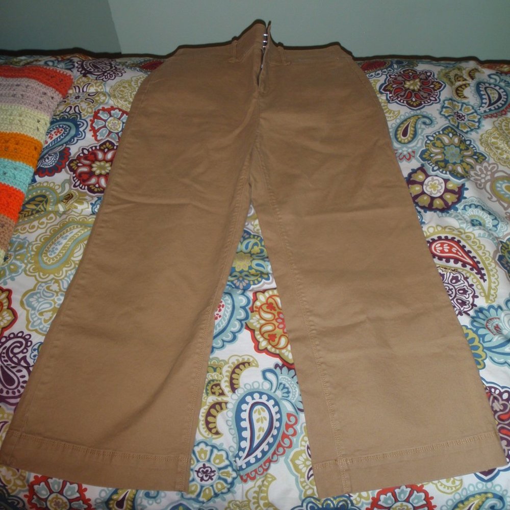 Misses Loft Brand -  Wide Leg Ankle Pant - Size 10